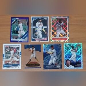 Ronald Acuña Jr. Baseball Card Lot